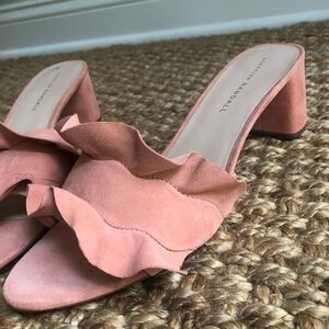 New: Loaffler Randall Vera. Suede Mule. Size 40 or 9.5